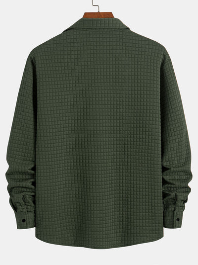 Kendrick™ – Waffle Button Up Shirt