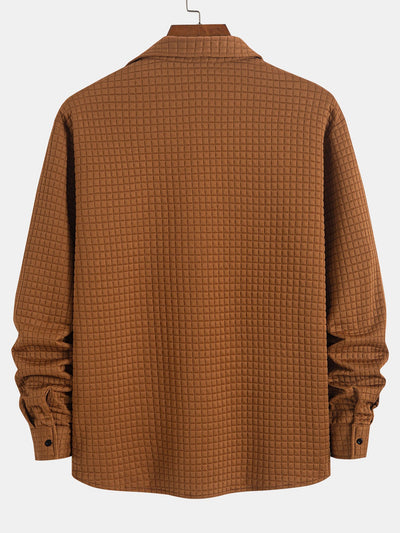 Kendrick™ – Waffle Button Up Shirt
