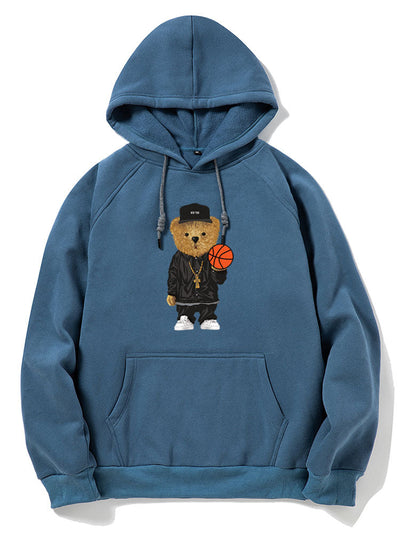 Tyce™ – Basketball Bear Graphic Hoodie