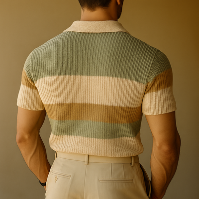 Kaelen™ – Men's Slim Fit Woven Short Sleeve Shirt