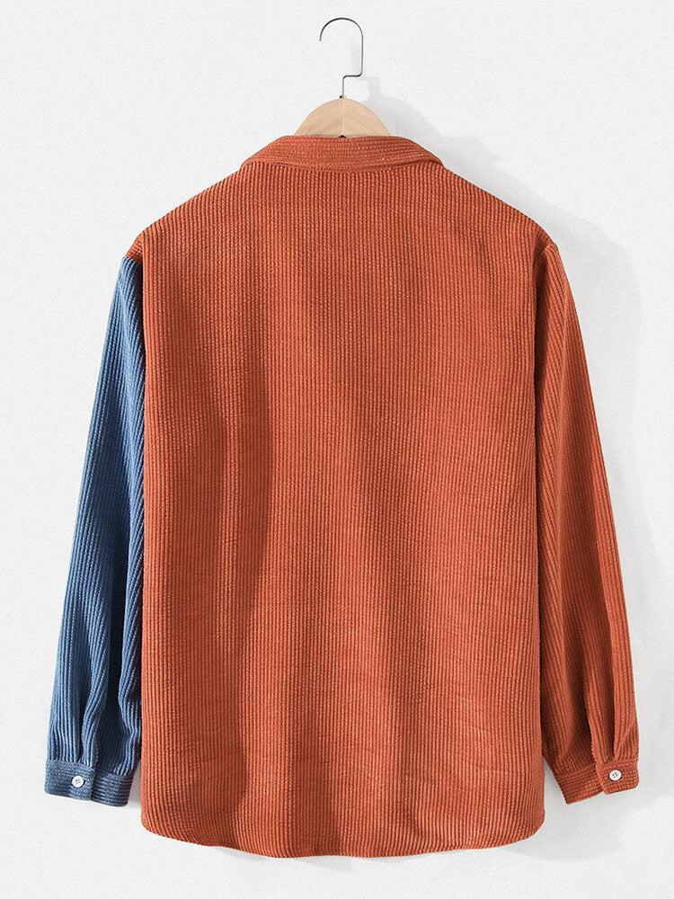 Darien™ – Corduroy Long Sleeve Shirt for Everyday Cool and Classic Style