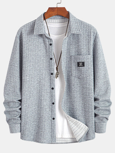 Kendrick™ – Waffle Button Up Shirt