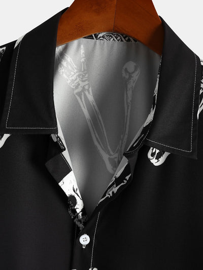 Skull Print Shirt