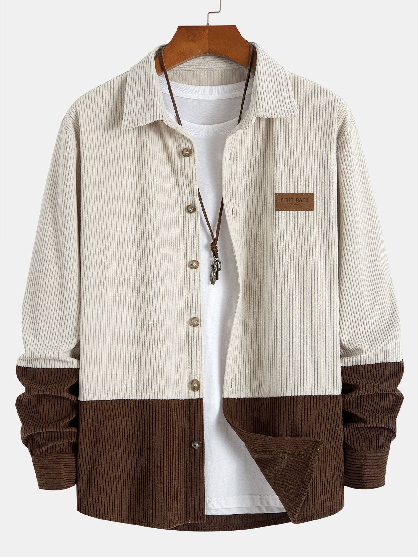 Hollis™ – Two Tone Corduroy Shirt