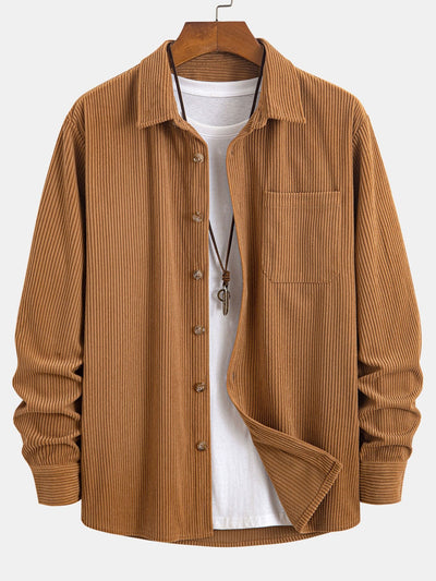 Nolan™ – Corduroy Button Up Shirt
