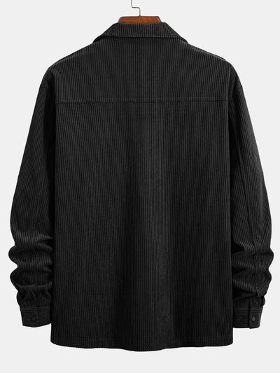 Eldon™ – Corduroy Overshirt With Pockets