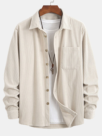 Nolan™ – Corduroy Button Up Shirt