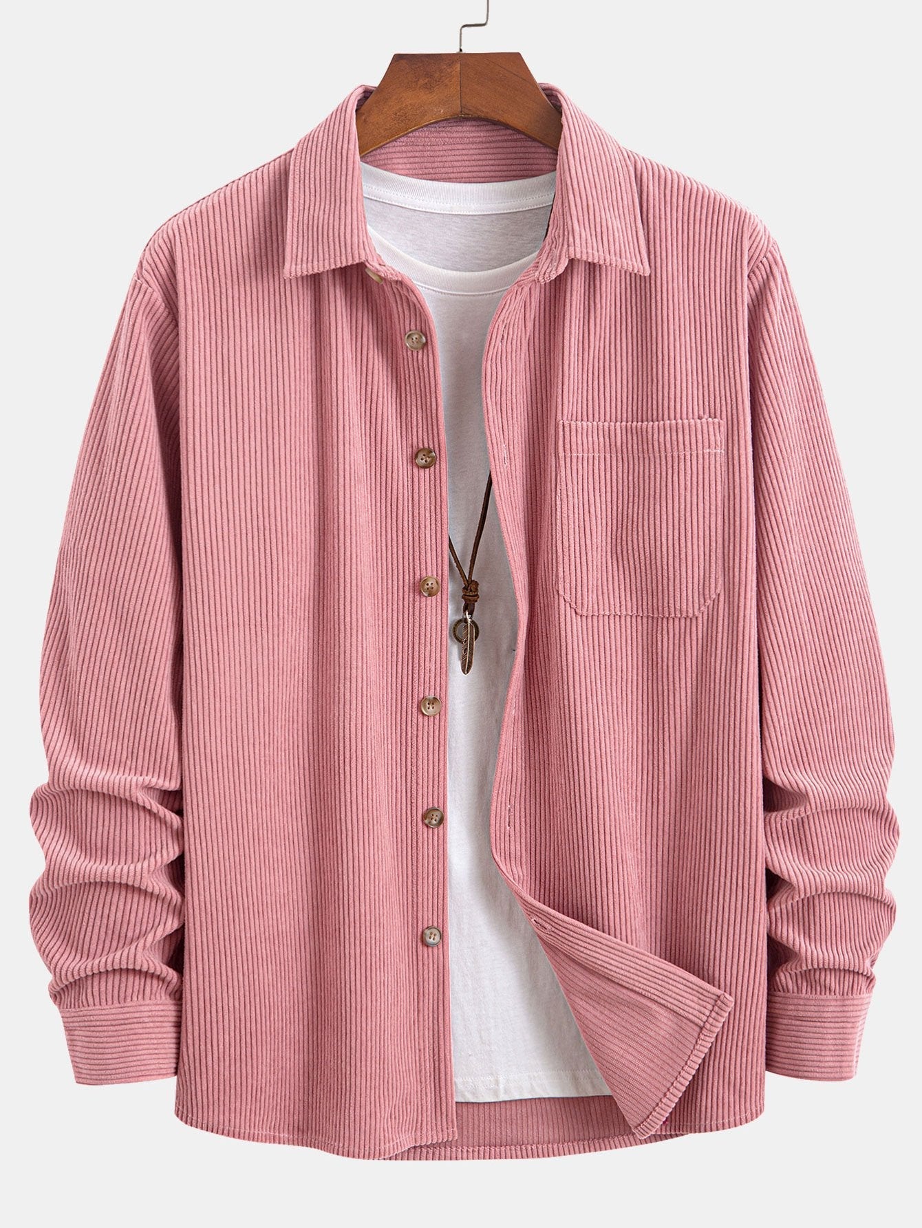 Nolan™ – Corduroy Button Up Shirt
