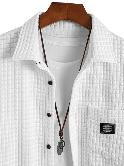 Kendrick™ – Waffle Button Up Shirt