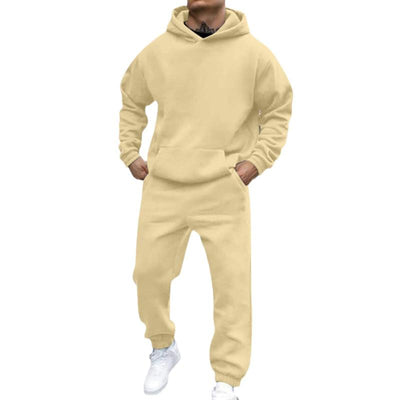 Torian™ – Men’s Casual Loose Fleece Hoodie & Sweatpants Set