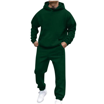 Torian™ – Men’s Casual Loose Fleece Hoodie & Sweatpants Set